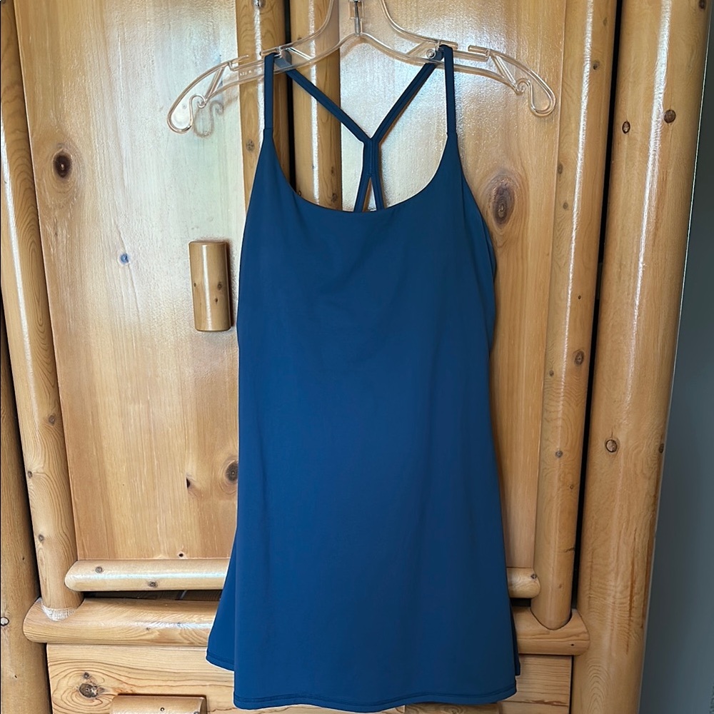 Athletic Blue Strappy dress